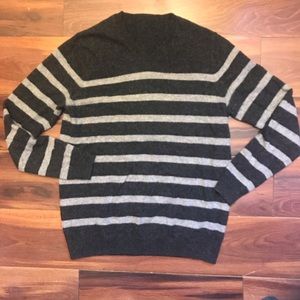 Classic Cotton Striped Sweater 🍁